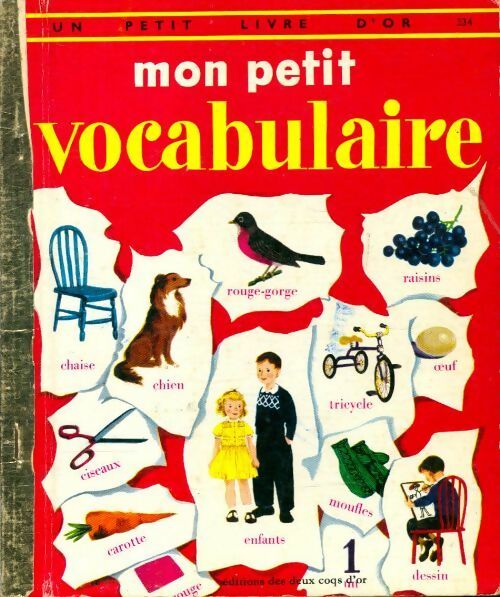 Mon petit vocabulaire - S Chambers -  Un petit livre d'or - Livre