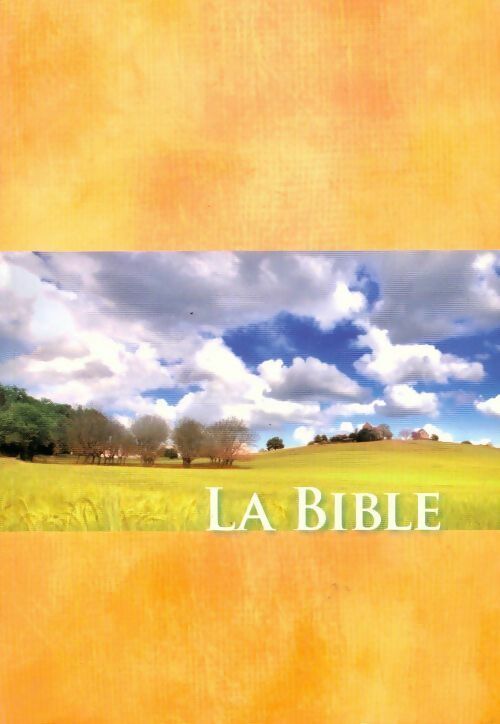 La Bible - Inconnu -  Société biblique GF - Livre