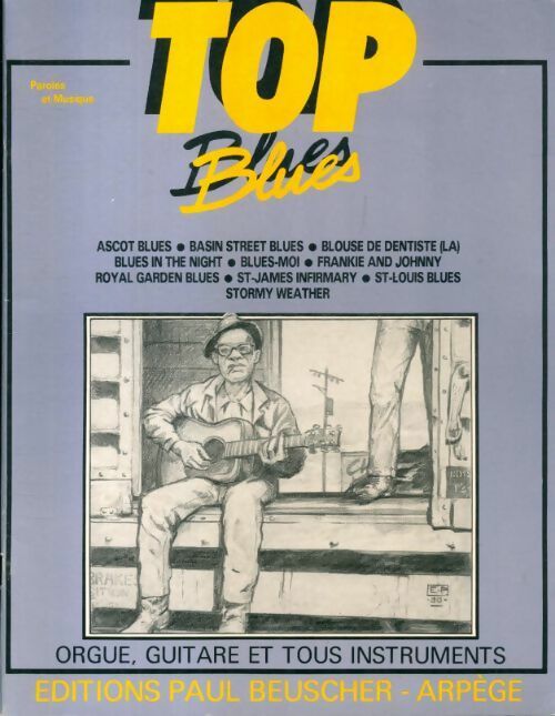 Top blues - Collectif -  Paul Beuscher GF - Livre