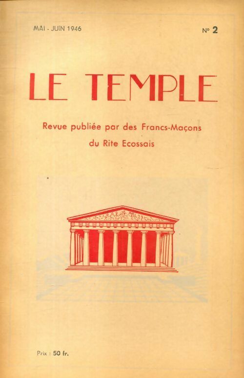 Le temple n°2 - Collectif -  Le temple - Livre