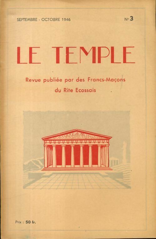 Le temple n°3 - Collectif -  Le temple - Livre