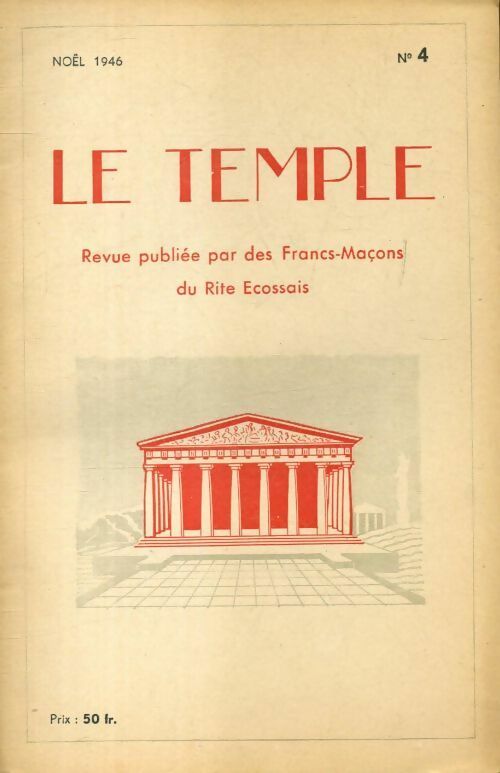 Le temple n°4 - Collectif -  Le temple - Livre