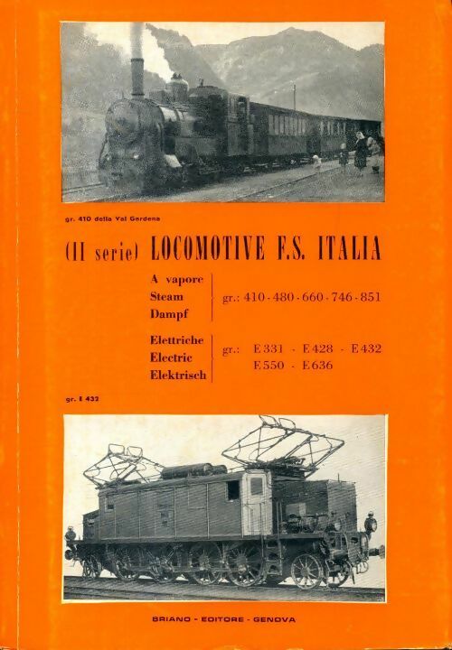 Locomotive F.S. Italia : II serie - Collectif -  Briano GF - Livre