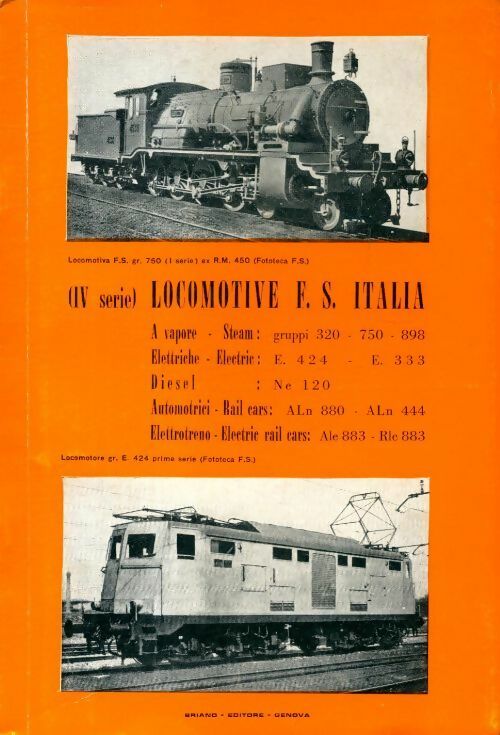 Locomotive F.S. Italia : IV serie - Collectif -  Briano GF - Livre