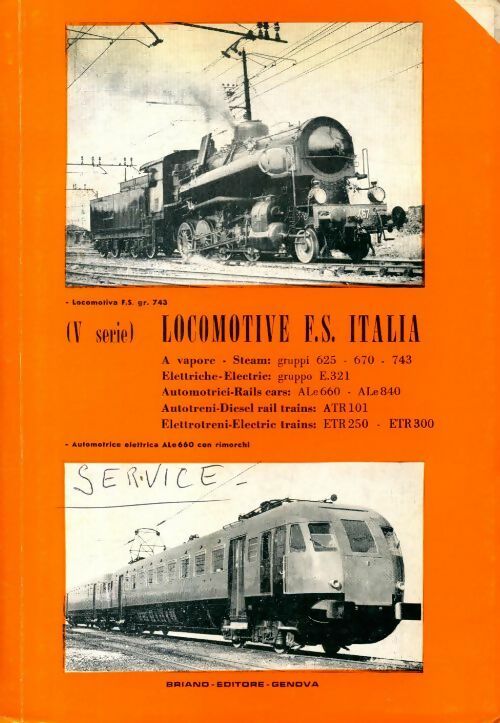 Locomotive F.S. Italia : V serie - Collectif -  Briano GF - Livre