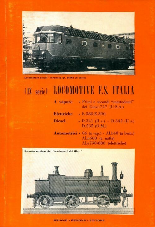 Locomotive F.S. Italia : IX serie - Collectif -  Briano GF - Livre