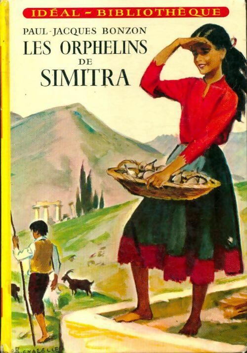 Les orphelins de Simitra - Paul-Jacques Bonzon -  Idéal-Bibliothèque - Livre