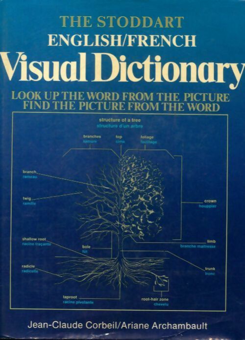 The stoddart english/french, visual dictionary - Jean-Claude Corbeil -  Stoddart GF - Livre