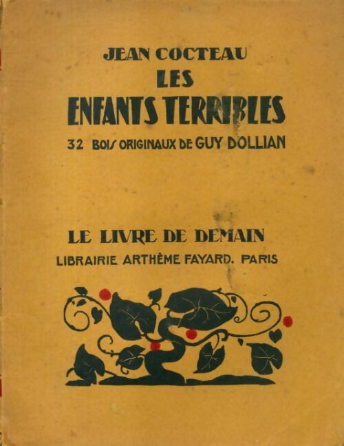 Les enfants terribles - Jean Cocteau -  Le livre de demain (Grand format) - Livre
