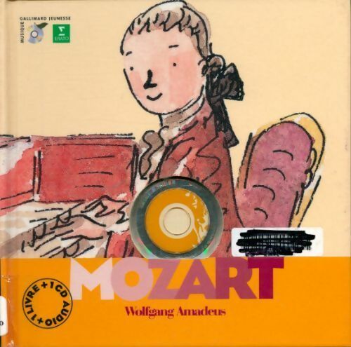 Wolfgang Amadeus Mozart (livre + 1 CD audio) - Yann Walcker -  Musique - Livre