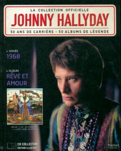 Johnny Hallyday - Collectif -  CD collector - Livre