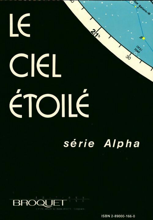 Le ciel étoilé - V. Broquet -  Alpha - Livre