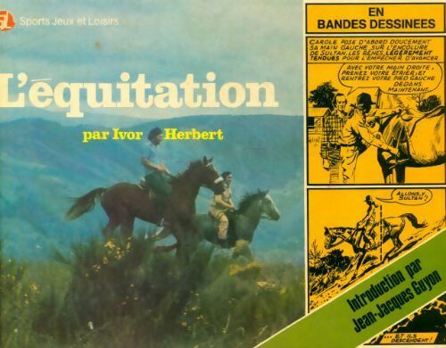 L'équitation en bandes dessinées - Ivor Herbert -  Chancerel GF - Livre