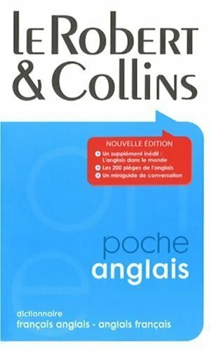 Dictionnaire Français-Anglais, Anglais-Français - Berlitz -  Le Robert et Collins - Poche - Livre