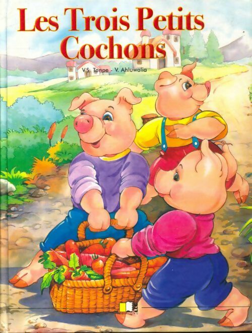 Les trois petits cochons - V.S Tonpe -  LLC GF - Livre