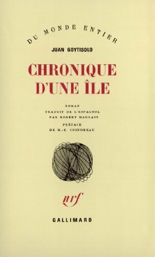 Chronique d'une île - Juan Goytisolo -  Du monde entier - Livre