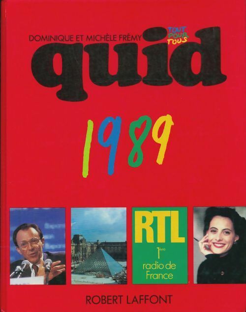 Quid 1989 - Michèle Frémy -  Laffont GF - Livre