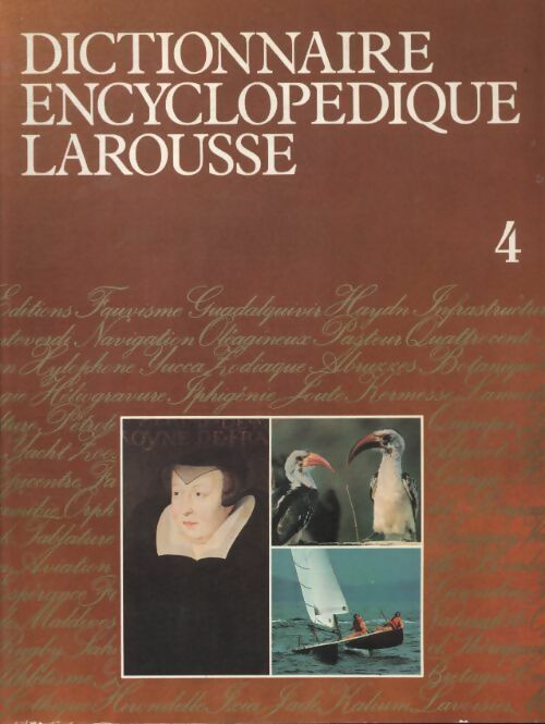 Dictionnaire encyclopédique Tome IV - Collectif -  Larousse GF - Livre