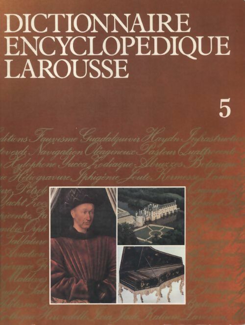 Dictionnaire encyclopédique Tome V - Collectif -  Larousse GF - Livre