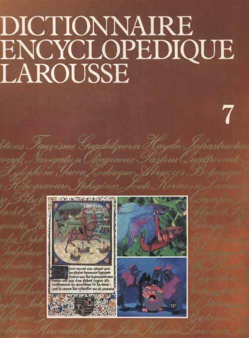 Dictionnaire encyclopédique Tome VII - Collectif -  Larousse GF - Livre