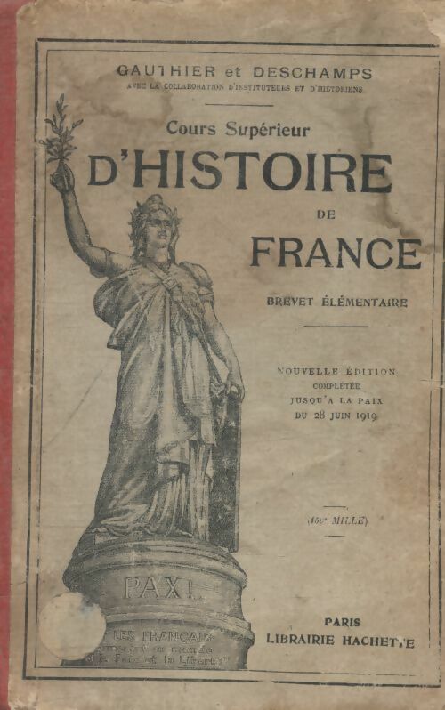 Cours supérieur d'histoire de France - Collectif -  Hachette GF - Livre
