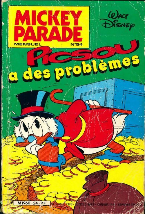 Mickey parade n°54 - Collectif -  Mickey-parade - Livre