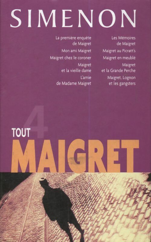 Tout Maigret Tome IV - Georges Simenon -  France Loisirs GF - Livre