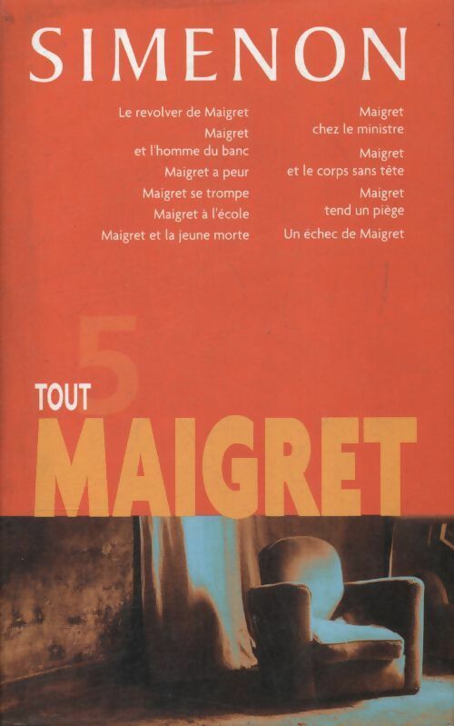 Tout Maigret Tome V - Georges Simenon -  France Loisirs GF - Livre