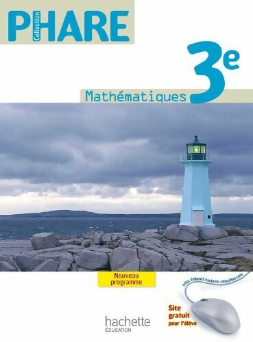 Mathématiques 3e - Collectif -  Phare - Livre