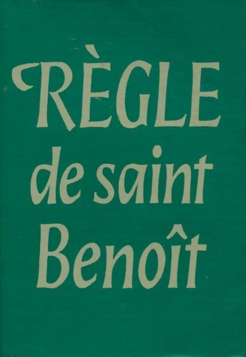 La règle de Saint Benoît - Saint Benoît -  Solesmes poche - Livre