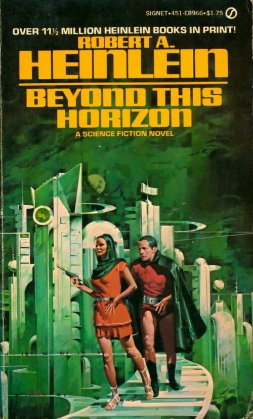 Beyond this horizon - Robert Anson Heinlein -  Roc book - Livre
