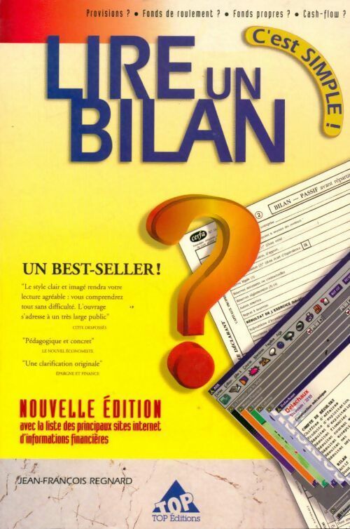 Lire un bilan c'est simple ! - Jean-François Regnard -  C'est simple ! - Livre