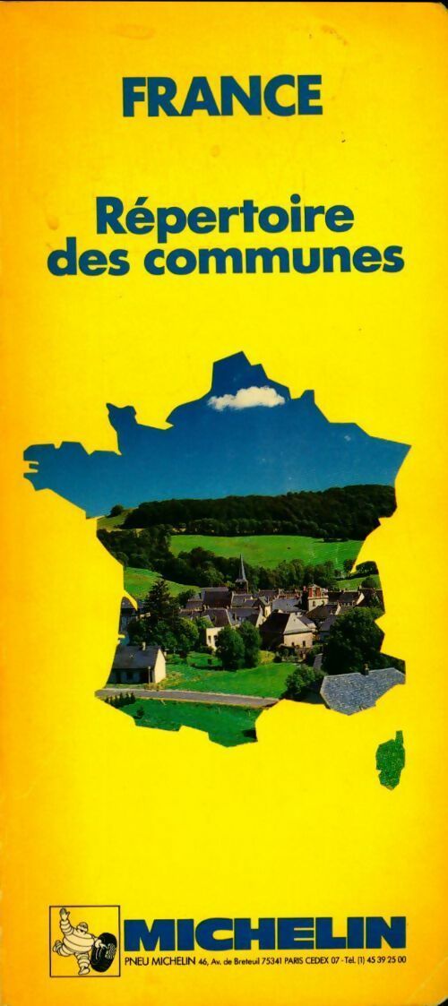 France. Répertoire des communes - Collectif -  Carte Michelin - Livre