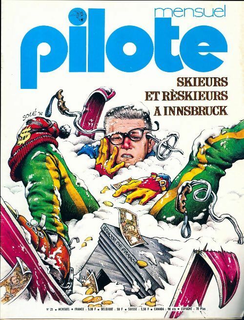 Pilote mensuel n°21: Skieurs et reskieurs à Innsbruck - Collectif -  Pilote mensuel - Livre