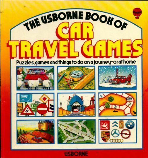 Car travel games - Tony Potter -  The usborne book - Livre