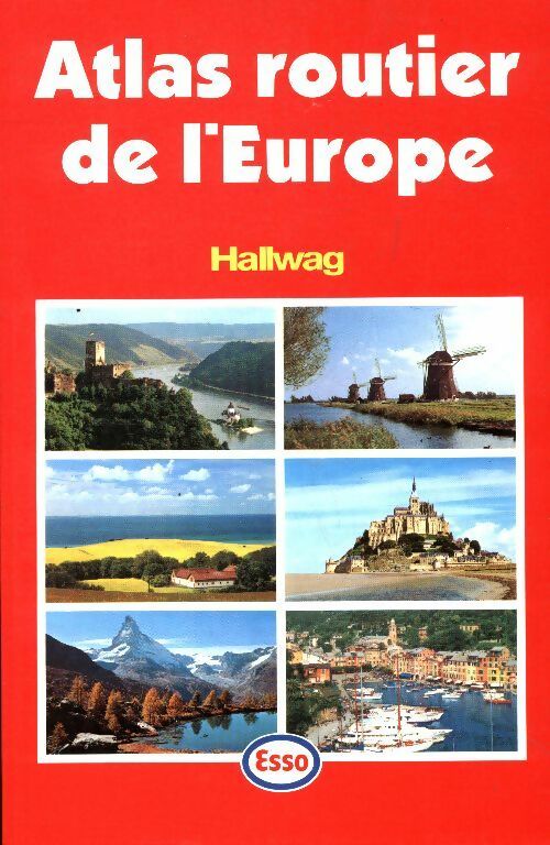 Atlas routier de l'Europe - Collectif -  Hallwag - Livre