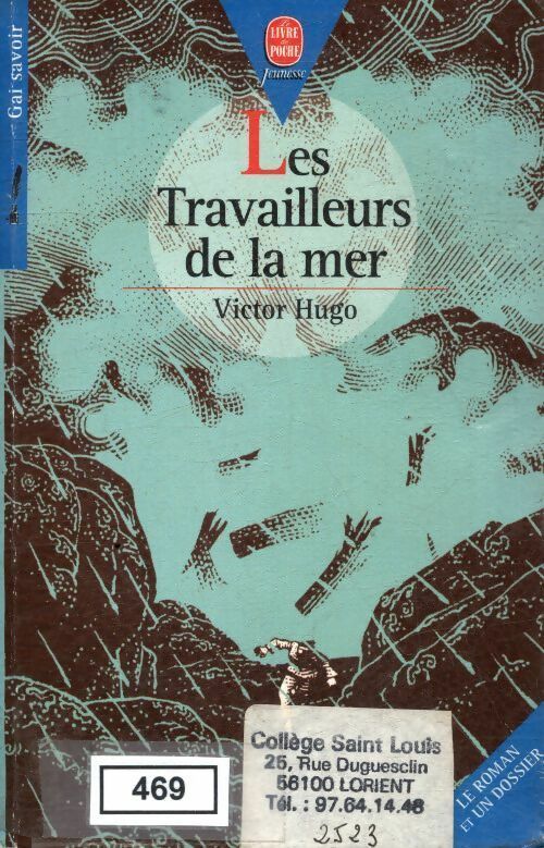 Les travailleurs de la mer - Victor Hugo -  Le Livre de Poche jeunesse - Livre