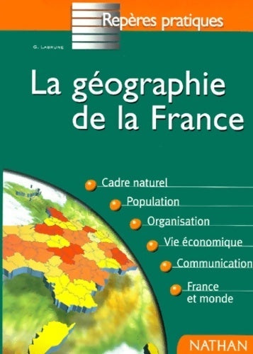 Repères pratiques numéro 5 géographie de la France édition 2000 - Collectif -  Nathan GF - Livre