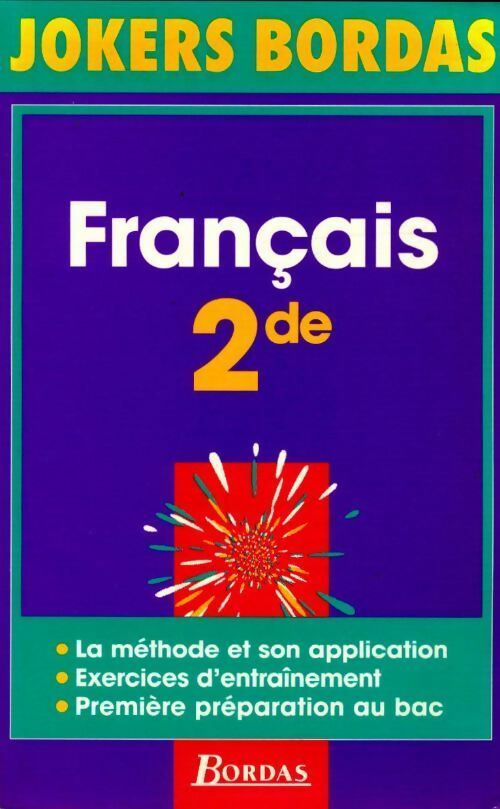 Français Seconde - Jacqueline Turgis -  Jokers - Livre