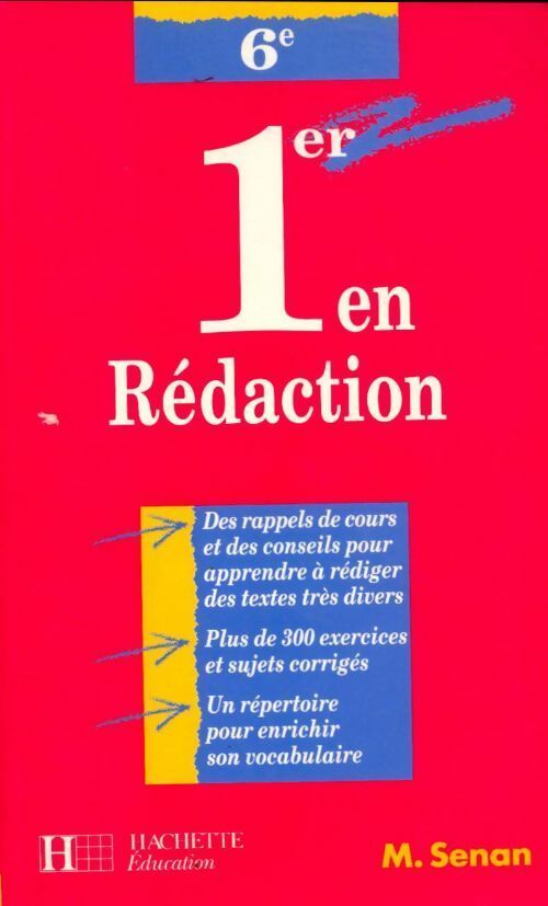 1er en rédaction 6e - Morgan Senan -  1er en - Livre