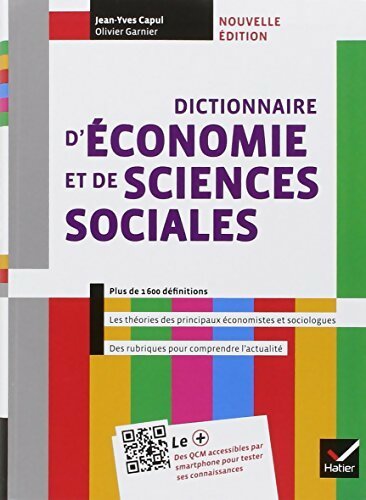 Dictionnaire d'économie et de sciences sociales - Collectif -  Initial - Livre