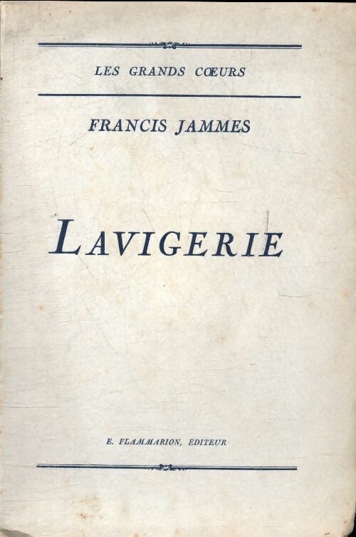 Lavigerie - Francis Jammes -  Flammarion GF - Livre