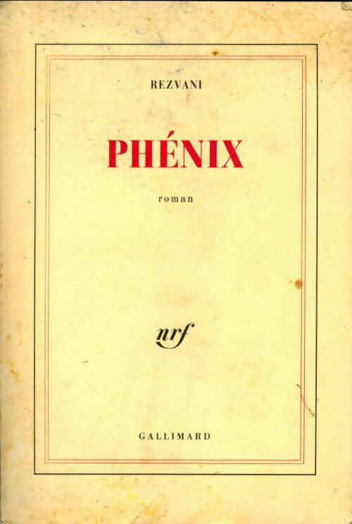 Phénix - Serge Rezvani -  Blanche - Livre