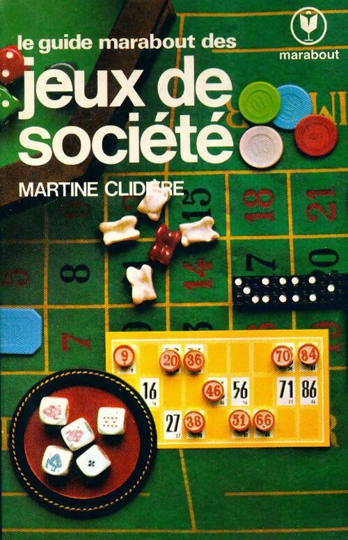 Le guide marabout des jeux de société - Martine Clidière -  Service - Livre