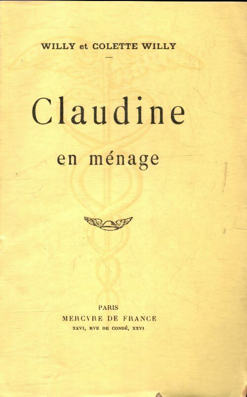 Claudine en ménage - Colette -  Mercure poches divers - Livre