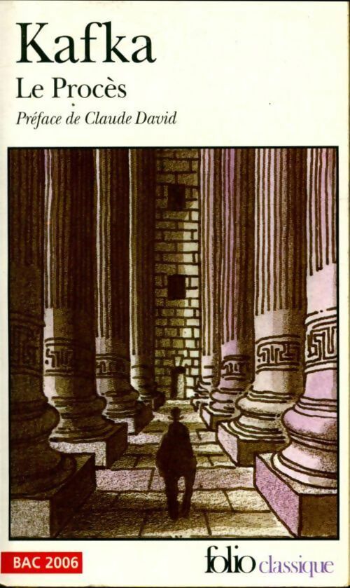 Le procès - Franz Kafka -  Folio - Livre