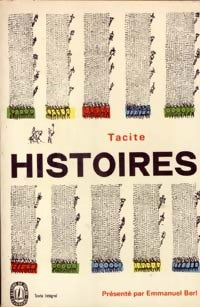 Histoires - Tacite -  Le Livre de Poche - Livre