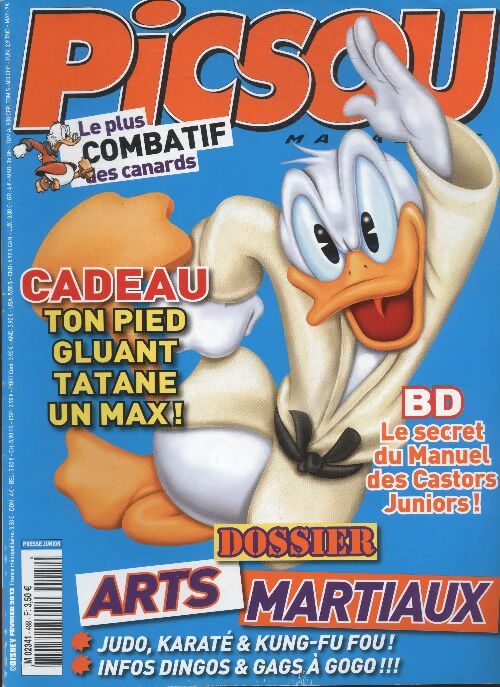 Picsou magazine n°488 : Dossier arts martiaux - Disney -  Picsou magazine - Livre