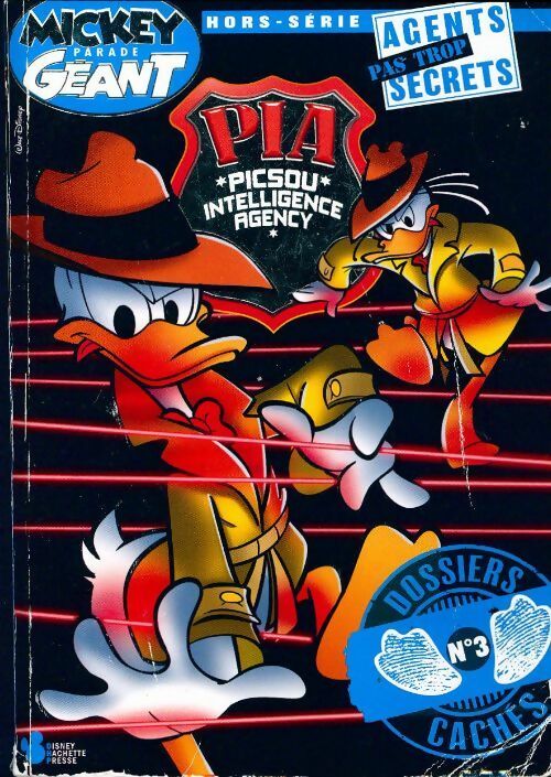 Mickey parade géant Hors série n°3 : Picsou intelligence agency - Collectif -  Mickey parade géant Hors série - Livre