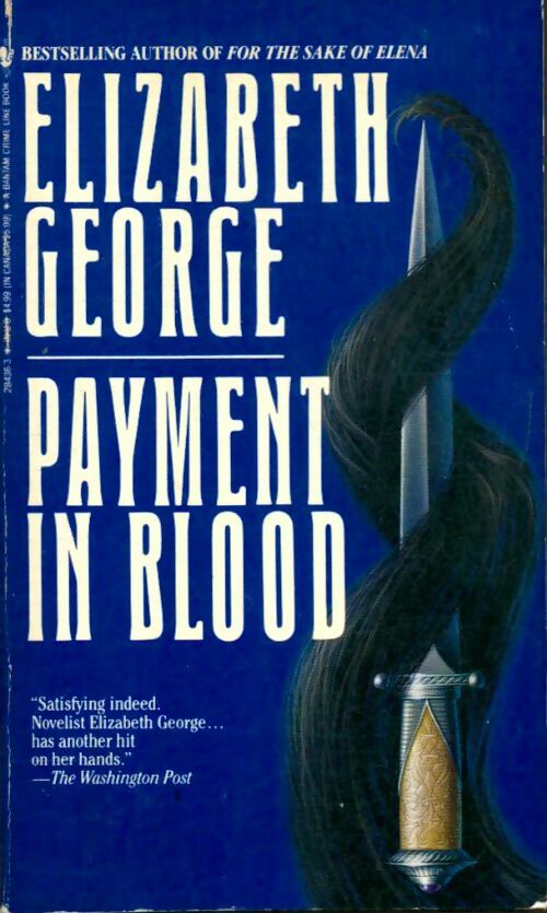 Payment in blood - Elizabeth George -  Bantam books - Livre